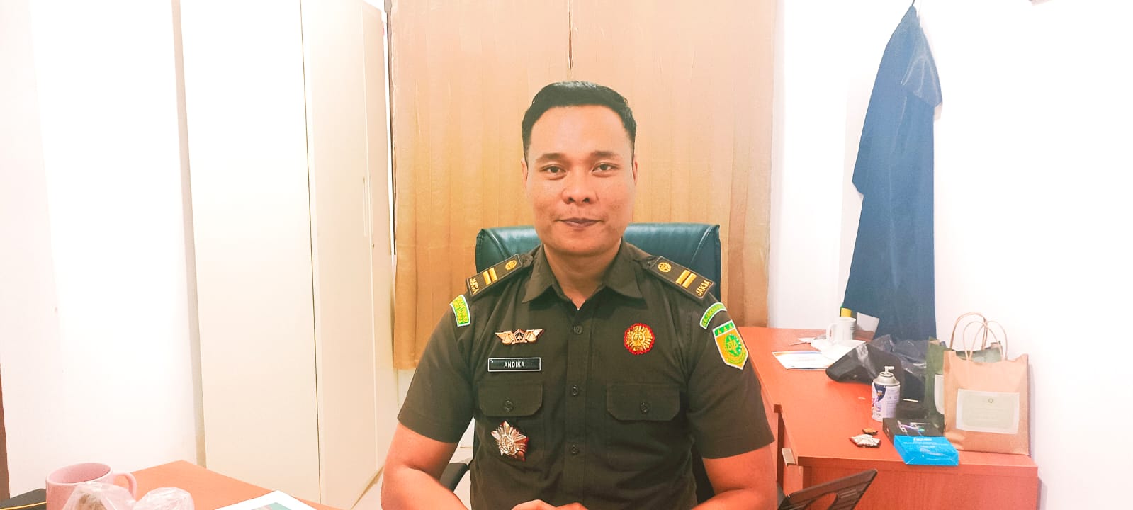 Plt. Kasi Intelijen, Andika Esra Awoah